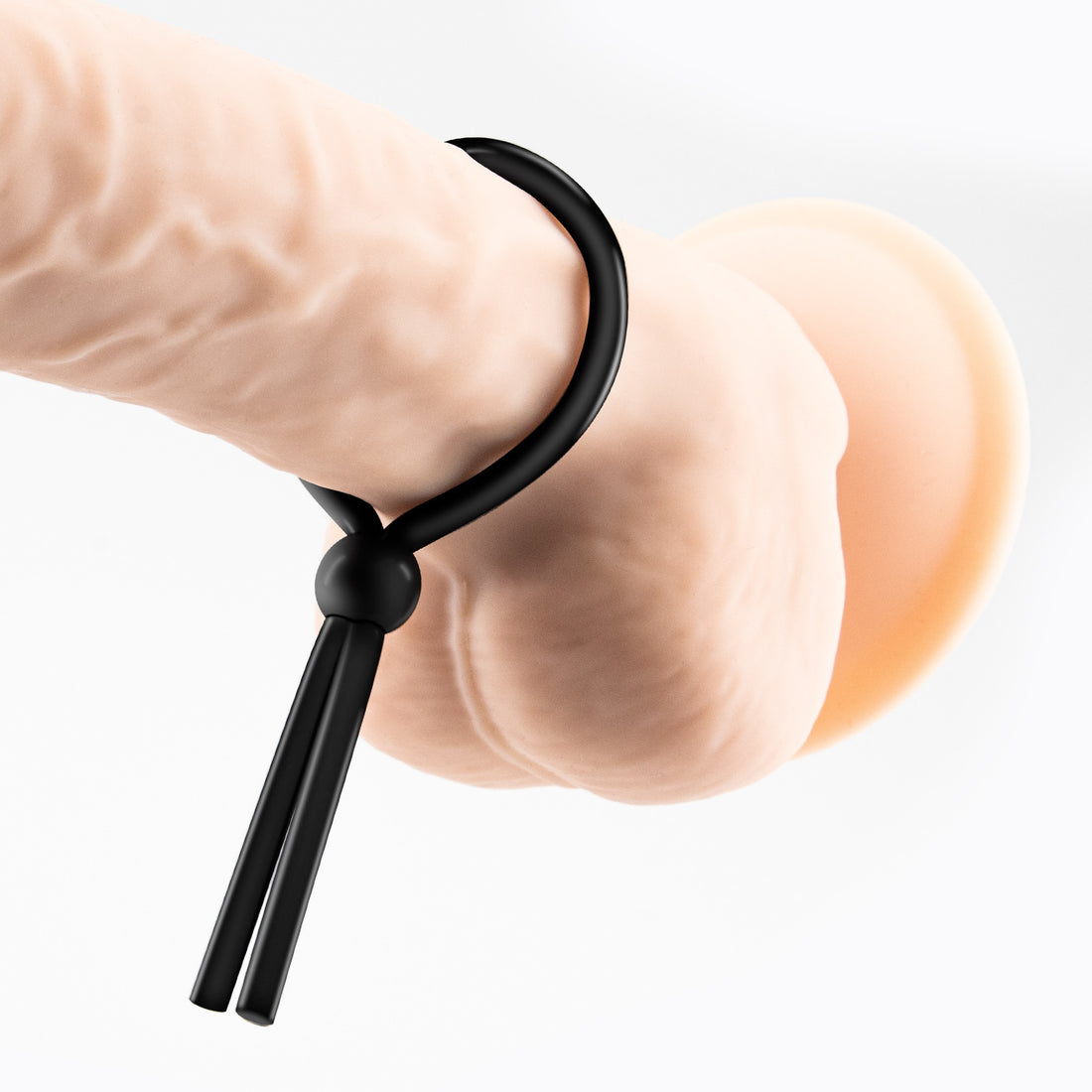 Anello fallico regolabile in silicone Billy The Ring · indossato