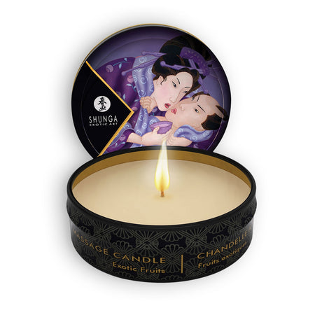 Candela da massaggio aroma frutti esotici di Shunga