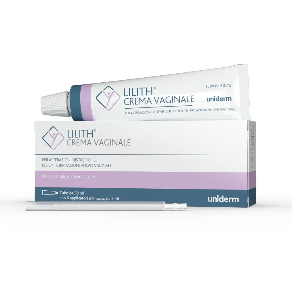 Crema vaginale idratante Lilith con applicatori