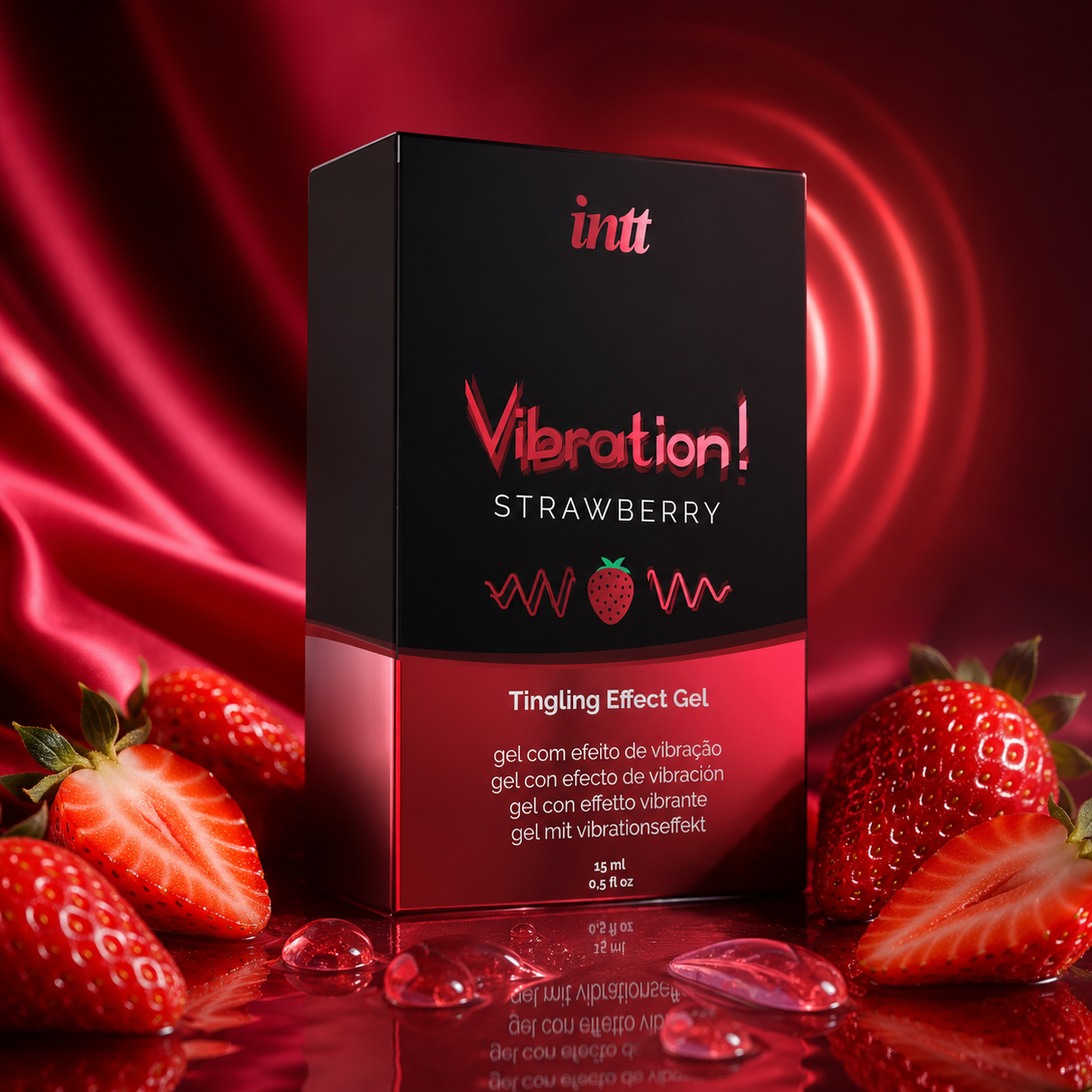 Gel Stimolante Vibration! Fragola 15ml di INTT