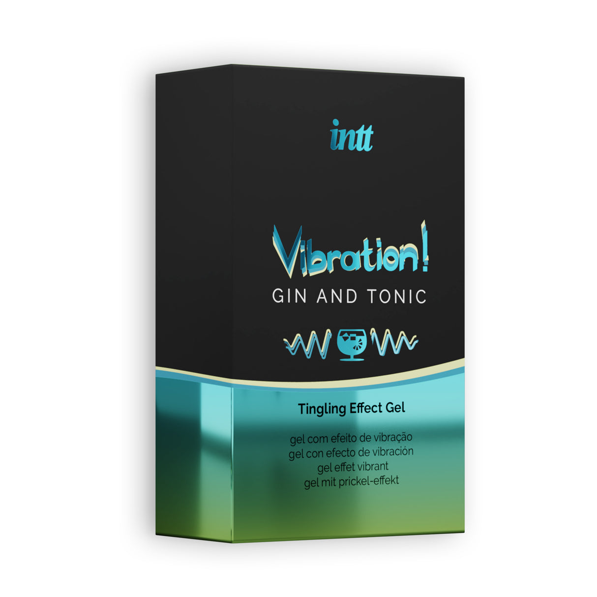 Confezione del Gel Stimolante Vibration! Gin Tonic 15ml di INTT