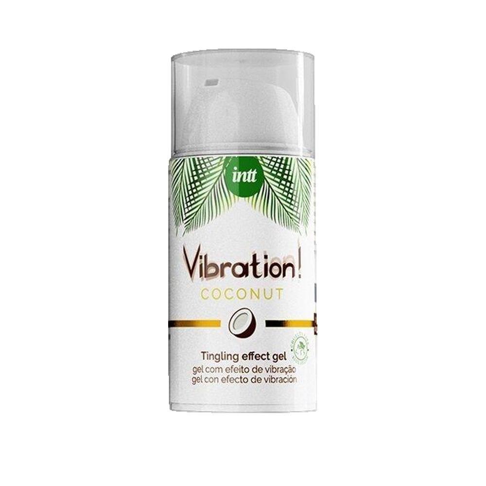 Confezione del Gel Stimolante Vibration! Vegano Cocco 15ml di INTT