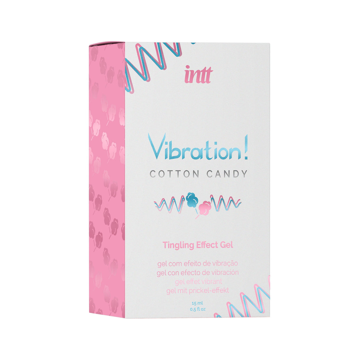 Confezione del Gel Stimolante Vibration! Zucchero Filato 15ml di INTT