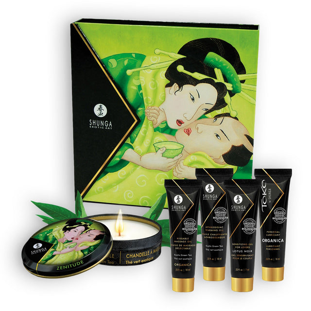 Kit Geisha Secret di Shunga al tè verde biologico