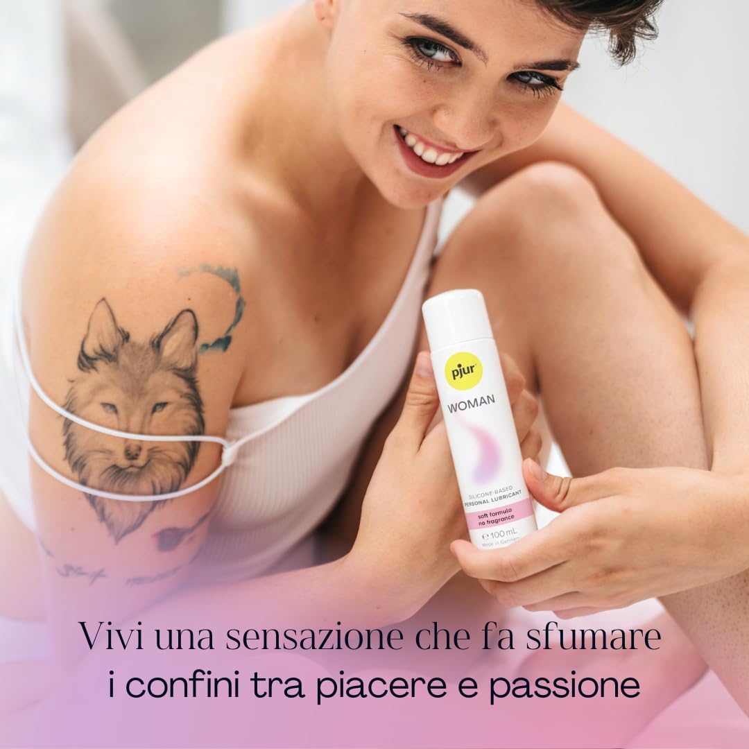 Lubrificante siliconico per donna WOMAN 100ml di Pjur
