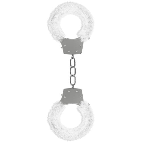 Manette sexy in peluche bianco OUCH!