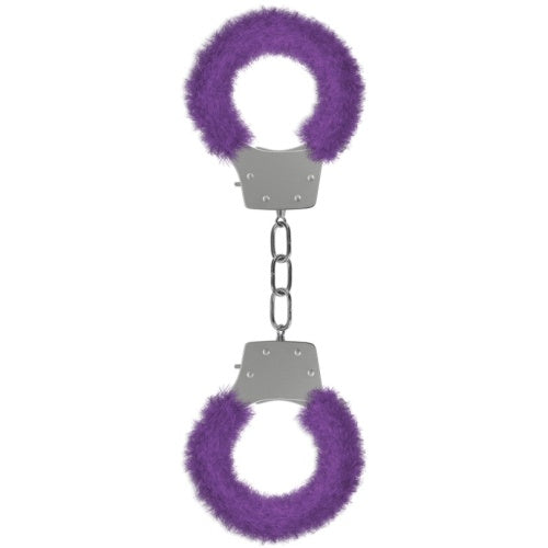 Manette sexy in peluche viola OUCH!