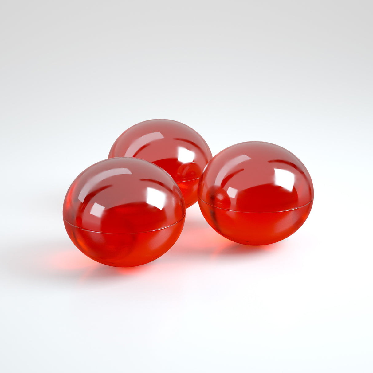 Palline Lubrificanti Fragola Champagne 3x3g di CRUSHIOUS