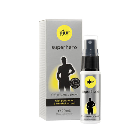 Durata e Controllo Con lo Spray Ritardante PJUR Superhero Performance 20ml