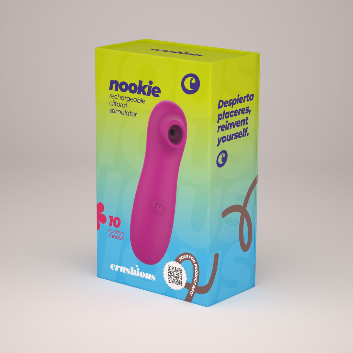 Succhia clitoride Nookie Crushious · confezione