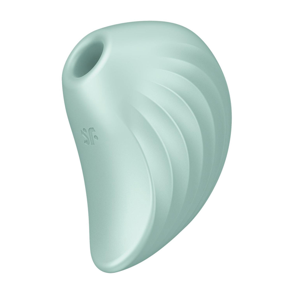 Dettaglio del Succhia Clitoride Pearl Diver Menta SATISFYER