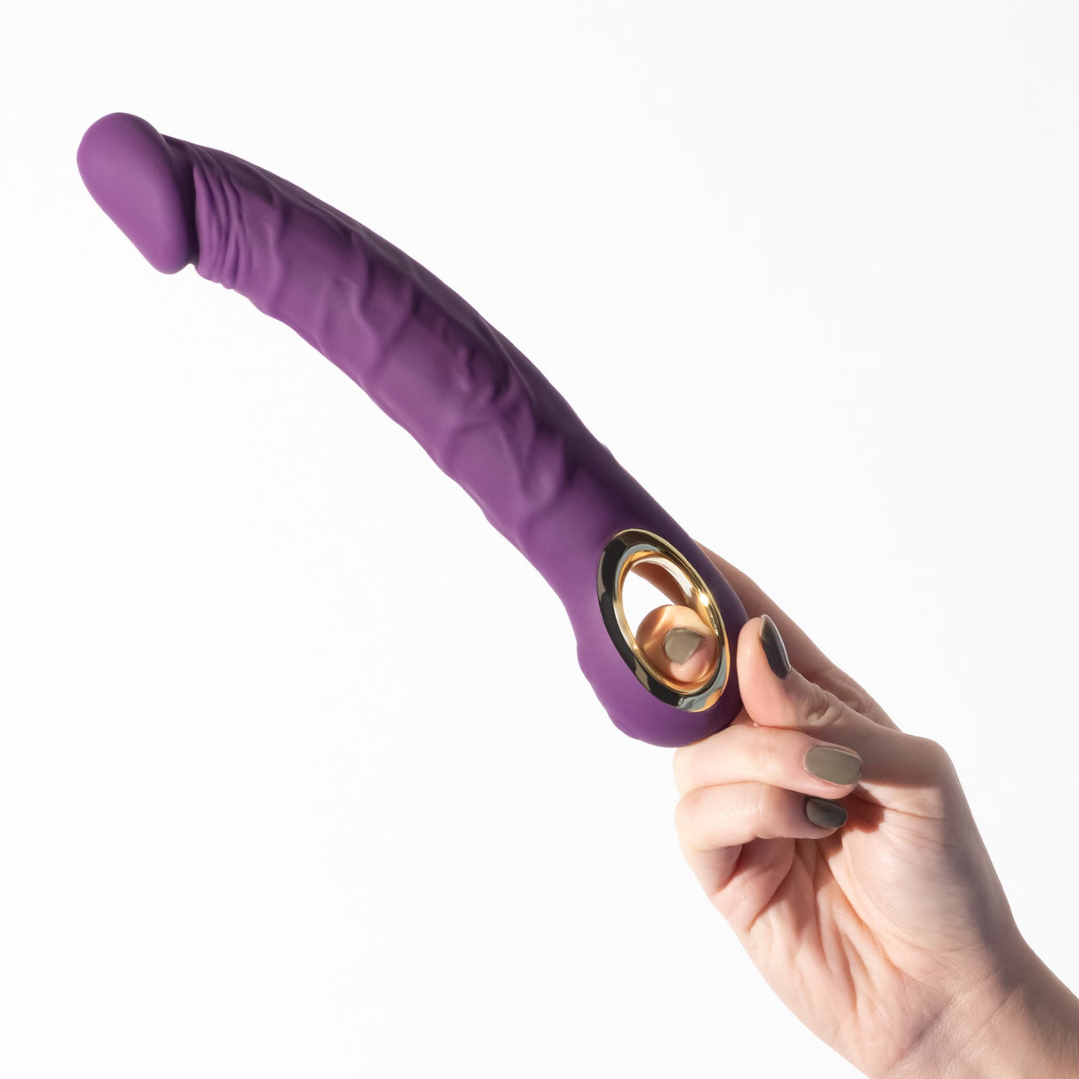 Vibratore Realistico Flessibile Magnus Viola