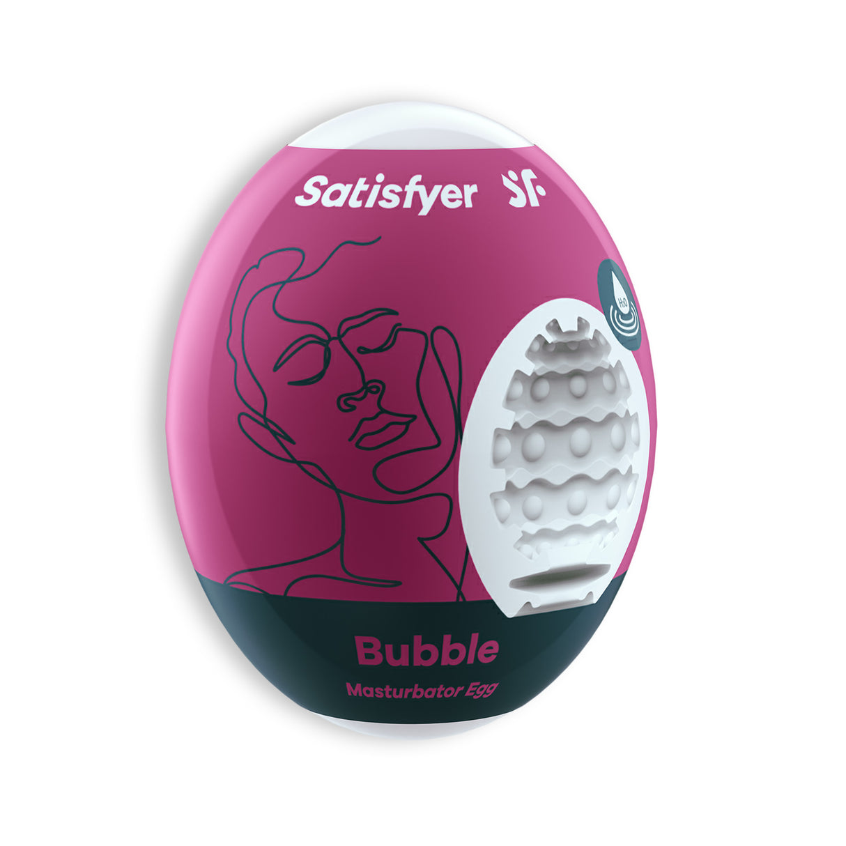 Masturbatore a uovo Bubble