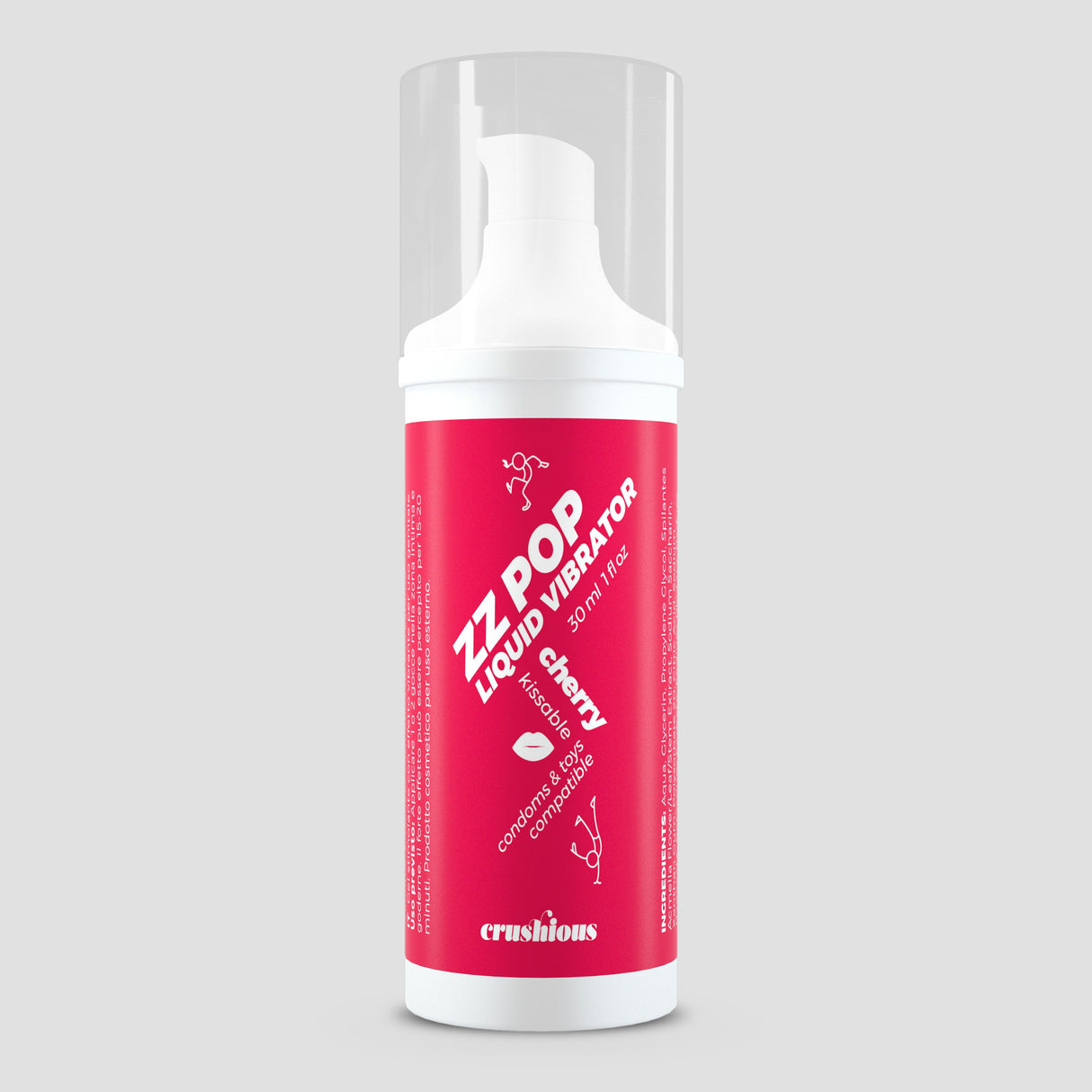 Gel Vibrante ZZ POP Ciliegia 30ml