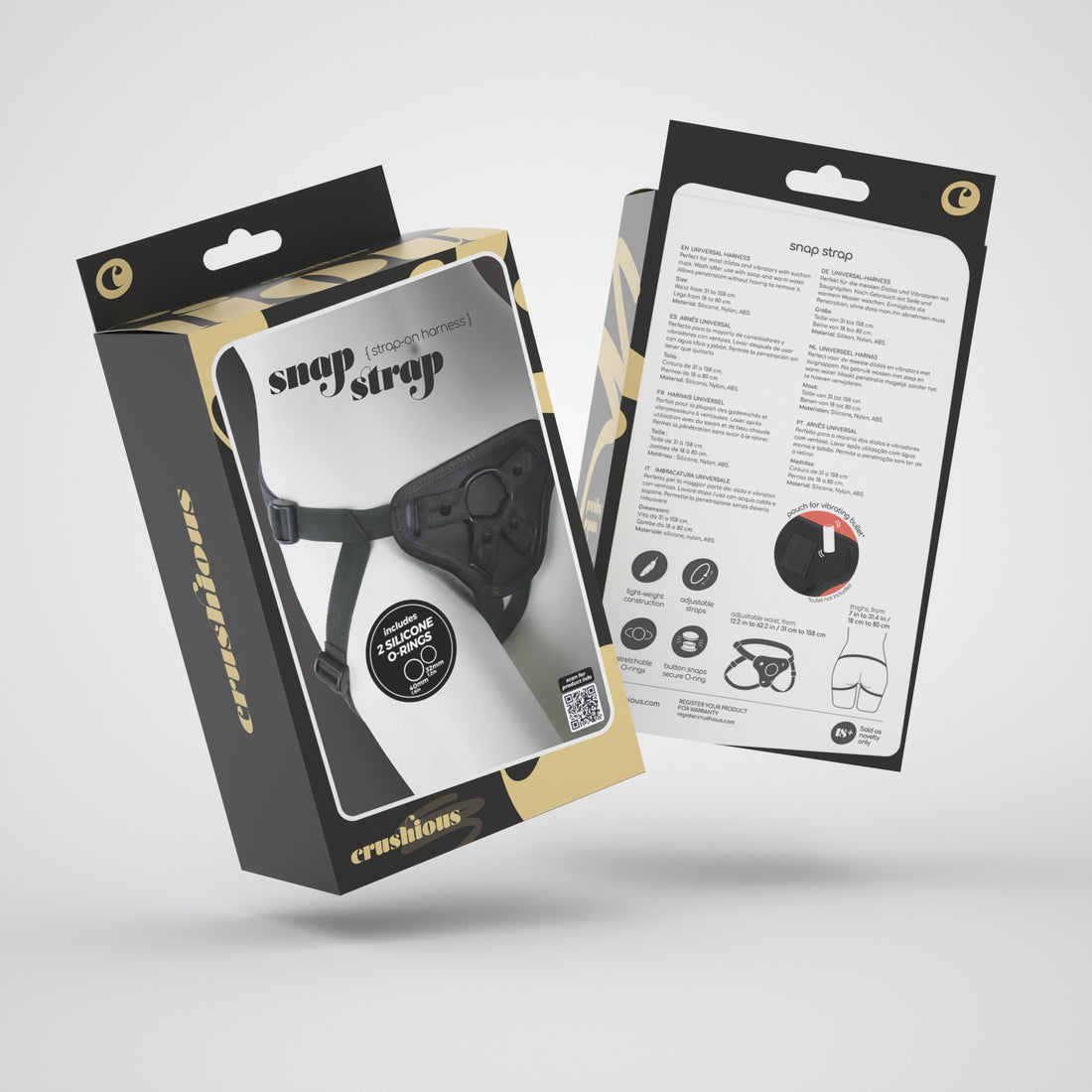 Harness per strap on Snap Strap · confezione