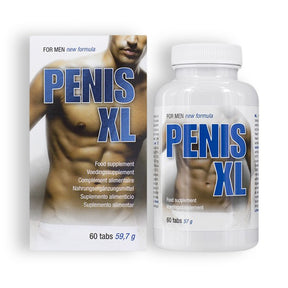 Integratore naturale vitalità maschile Penis XL COBECO — dettaglio packaging 60 compresse