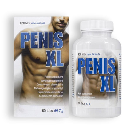 Integratore naturale vitalità maschile Penis XL COBECO — dettaglio packaging 60 compresse