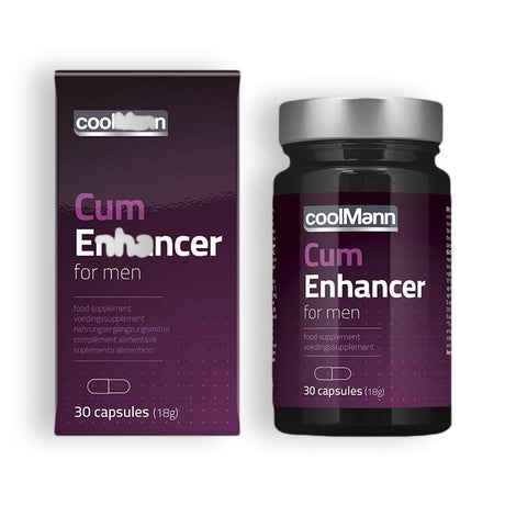 Integratore naturale qualità sperma Coolmann COBECO — dettaglio packaging 30 capsule