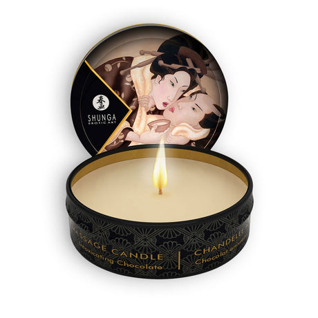 Candela da massaggio aroma cioccolato di Shunga