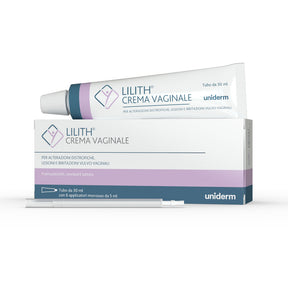 Crema vaginale idratante Lilith con applicatori