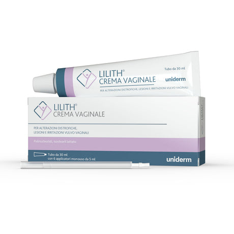 Crema vaginale idratante Lilith con applicatori