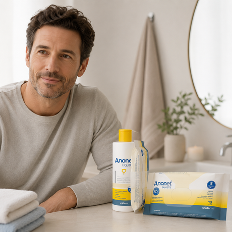 Detergente Intimo Anonet Liquido 200ml + 15 Salviette