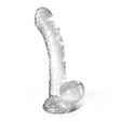 Dildo Hudini Trasparente 17,5cm di CRUSHIOUS