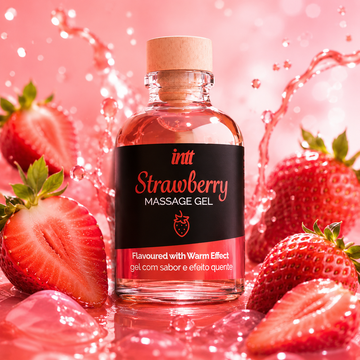 Confezione Gel per Massaggi Fragola 30ml di INTT