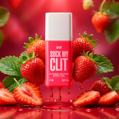 Gel stimolante clitorideo Intt Fragola Selvatica 15ml effetto suzione
