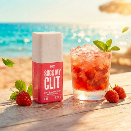 Gel stimolante clitorideo Intt Fragola Selvatica 15ml effetto suzione