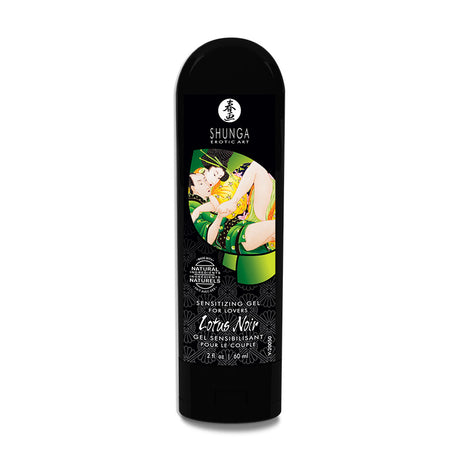 Gel stimolante per la coppia Lotus Noir 60ml Shunga con effetto caldo e sensazioni intense