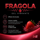 Infografica del Gel Stimolante Vibration! Fragola 15ml di INTT