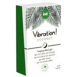Confezione del Gel Stimolante Vibration! Vegano Cocco 15ml di INTT