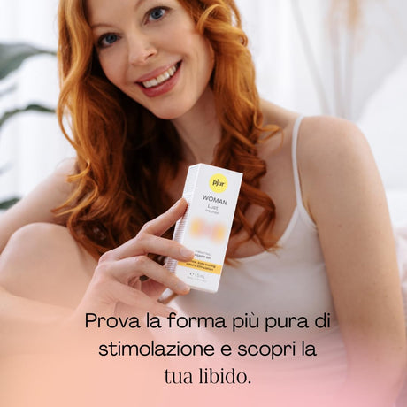Gel vibrante Woman Lust Intense Pjur – Stimolante clitorideo 15ml