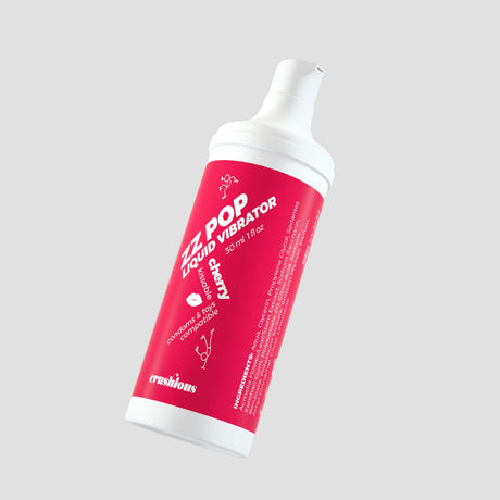 Gel Vibrante ZZ POP Ciliegia 30ml di CRUSHIOUS