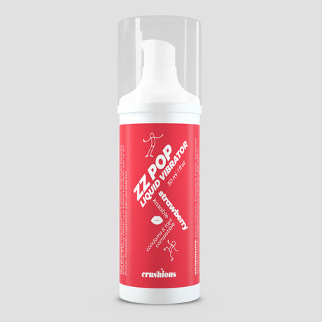 Gel Vibrante ZZ POP Fragola 30ml di CRUSHIOUS