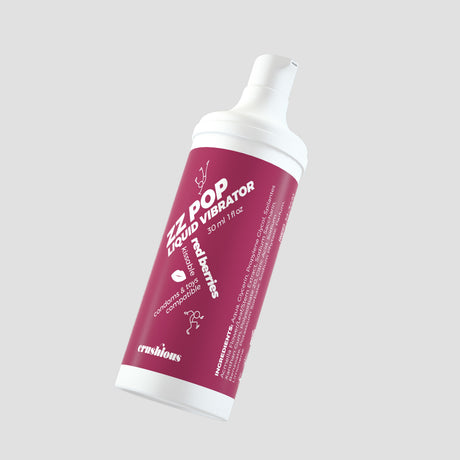 Gel Vibrante ZZ POP Frutti Rossi 30ml di CRUSHIOUS