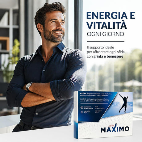 Integratore Disfunzione Erettile Maximo 30 Compresse