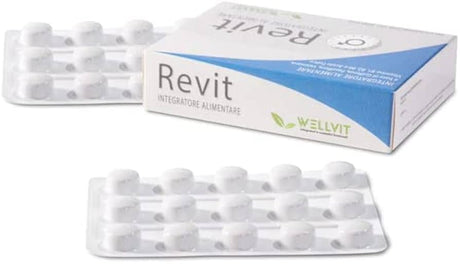 Blister Integratore Ritardante Wellvit Revit 30 Compresse