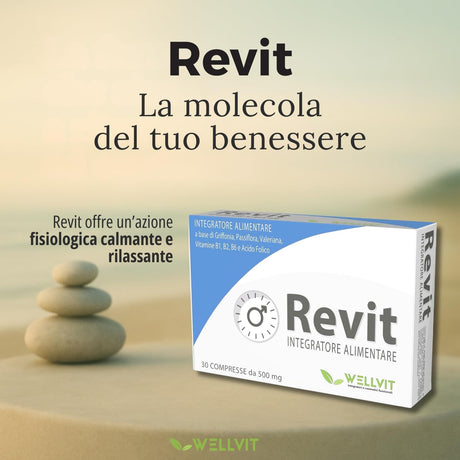 Integratore Ritardante Wellvit Revit 30 Compresse