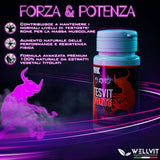 Dettagli dell'Integratore per il Testosterone Tesvit Forte 90 Compresse di WELLVIT