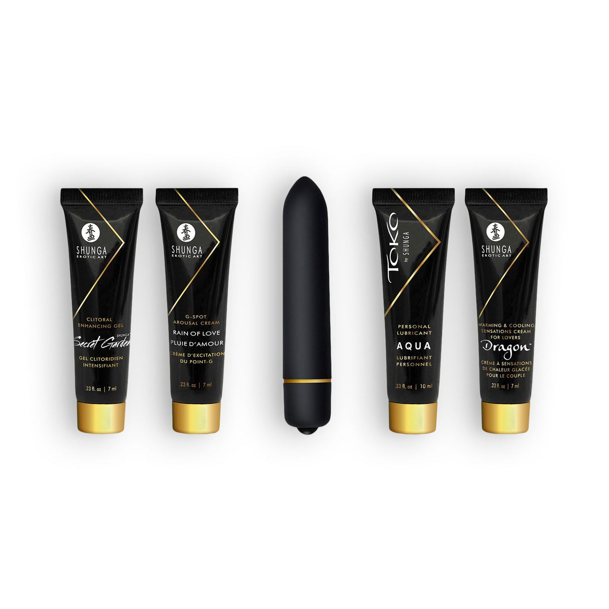 Set prodotti del kit erotico Naughty Geisha di Shunga 