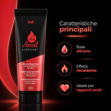 Lubrificante Anale Siliconico effetto Riscaldante 100ml di INTT