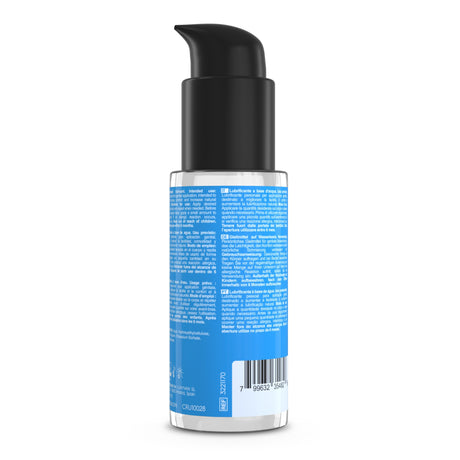 Retro della confezione del Lubrificante a Base d'Acqua 50ml di CRUSHIOUS