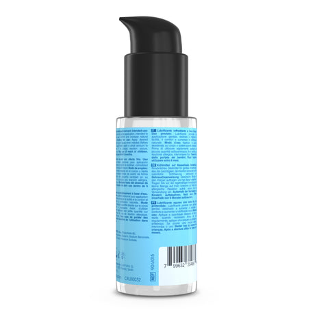 Retro della confezione del Lubrificante a Base d'Acqua Effetto Freddo 50ml di CRUSHIOUS