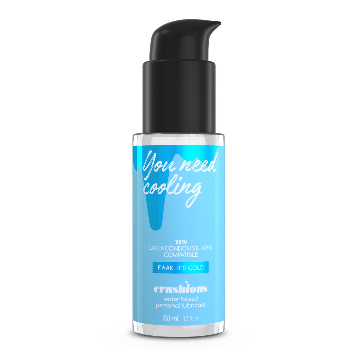 Lubrificante a Base d'Acqua Effetto Freddo 50ml di CRUSHIOUS