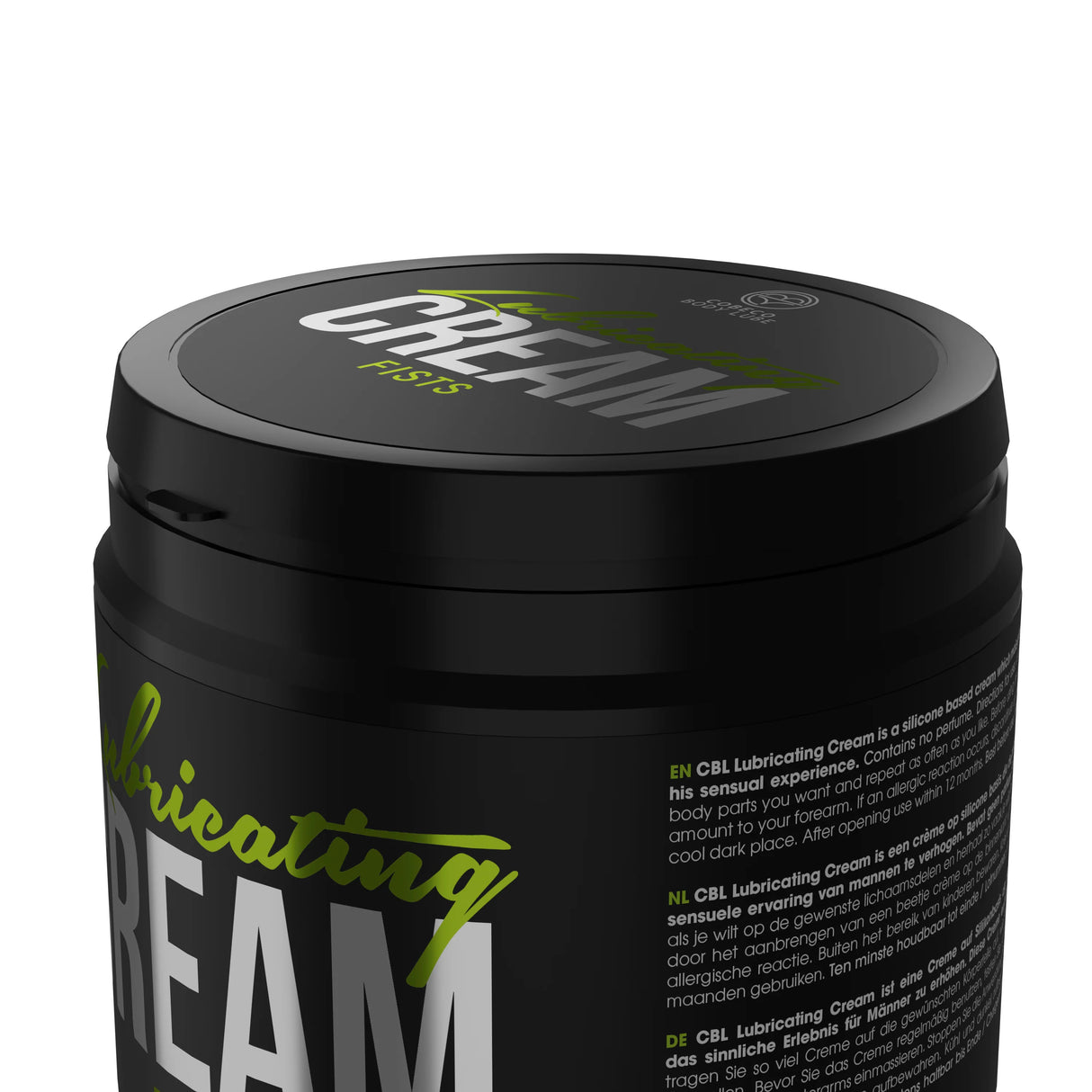 Lubrificante anale Cobeco Cream Fists 500ml a base siliconica texture cremosa
