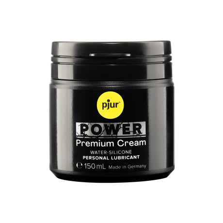 Lubrificante anale ibrido Pjur Power Premium Cream 150ml texture cremosa