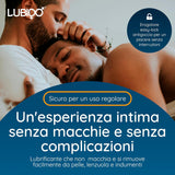 Infografica Lubrificante Anale a Base d'Acqua Infuso di Aloe 250ml di LUBIDO