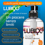 Infografica Lubrificante Anale a Base d'Acqua Infuso di Aloe 250ml di LUBIDO